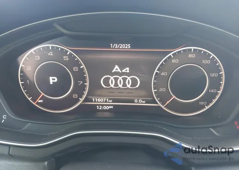 2018 Audi A4 2.0T Tech Ultra Premium/2.0T Ultra Premium z USA, uszkodzony, nr VIN WAULMAF40JA233578